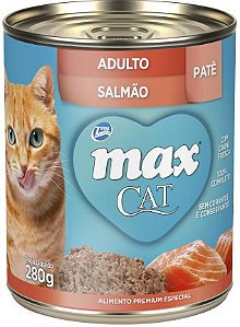 Max Gatos Adultos Pate Salmão 280g