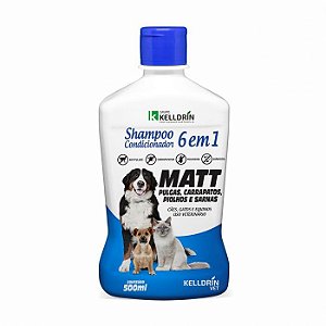 Shampoo & Condicionador Matt 6x1 500ml Kelldrin