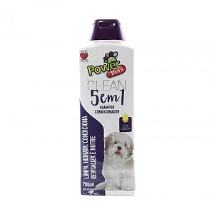 Shampoo Powerpets Clean 5x1 700ml - VAL. AGO/22