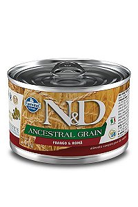 N&D Ancestral Cães Adultos Wet Frango/Romã 140g