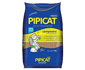 Areia Higiênica Pipicat Bio Vegetal 1,8kg - Maranatha Pet Shop