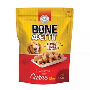 Sache Bone Apettit Cães Adultos Carne 100g