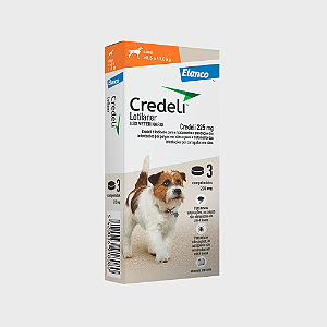 Credeli 225mg (Cães 5,5kg a 11kg) - 3 comprimidos