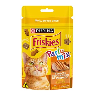Snack Gatos Friskies Frango/Fígado/Peru 40g