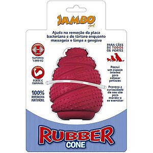 Rubber Cone Grande - Vermelho
