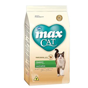 Max Cat Professional Line Gatos Castrados Frango 20kg