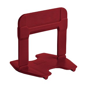 Espaçador Nivelador Piso Porcelanato Eco Cortag 1,5 mm 500 un. Vermelho