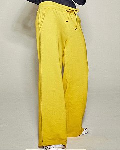 Calça de moletom Pietra amarelo