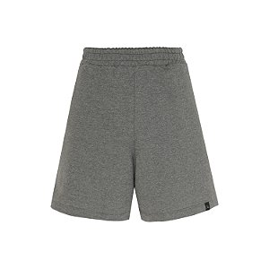 Shorts de moletom Isa cinza