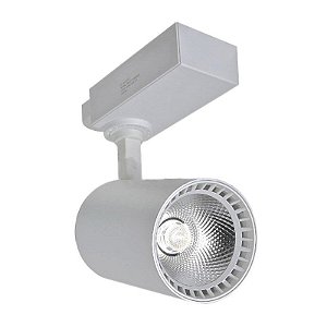 Spot Trilho Branco 10W 3000K Bivolt