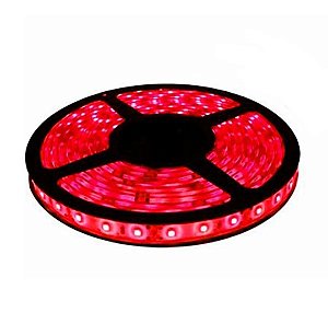 Fita Led 5050 60L IP65 12V Vermelho