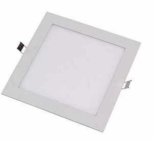 Painel Led Quadrado Embutir 18W 3000K Bivolt