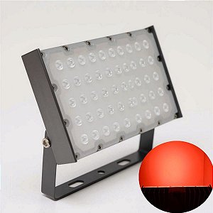 Refletor Vermelho Modular Led SMD 50W IP67 19293