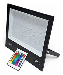 Refletor Rgb 400W c/ memória IP66 Bivolt