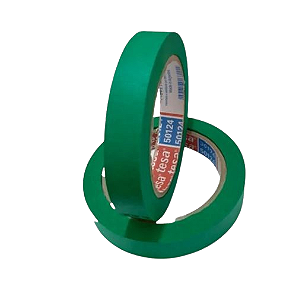 Fita Crepe Mascaramento Automotivo 50124 Verde 18mmX40m Tesa