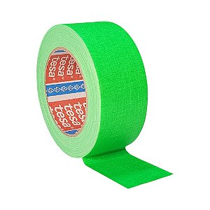 Fita Tecido Gaffer Tape Tesa 48mmX25m Verde Fluorescente