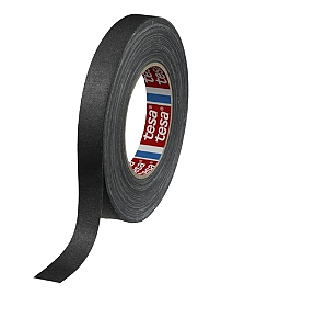 Fita Tecido Gaffer Tape original Tesa 18mmX50m Cor Preta