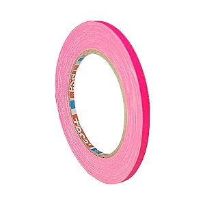 Fita Tecido Gaffer Tape Tesa 05mmX25m Rosa Fluorescente