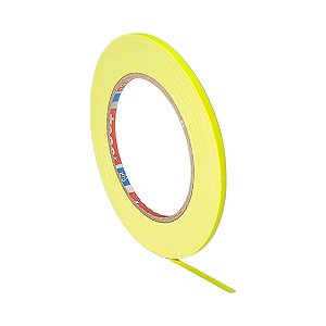 Fita Tecido Gaffer Tape Tesa 05mmX25m Amarela Fluorescente