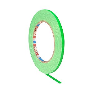 Fita Tecido Gaffer Tape Tesa 05mmX25m Verde Fluorescente