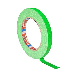 Fita Tecido Gaffer Tape Tesa 09mmX25m Verde Fluorescente