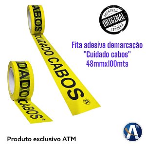 Fita Dupla Face Poliéster Vermelha 12mmX50m - ATM Distribuição