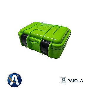 Patola Maleta Case Rígido Uso Geral MP008 Verde Fluorescente
