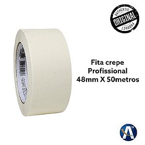 Fita Crepe Bege 48mmX50m Adere