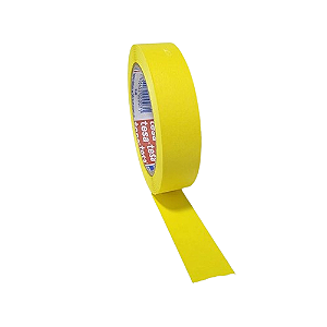 Fita Crepe Amarela Profissional 24mmX40m Tesa