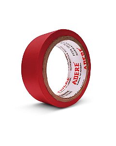 Fita Isolante Antichama 18mmx10m Vermelha Adere