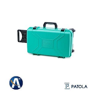 Patola Maleta Case Uso Geral MP0055 Verde Claro Com Rodas