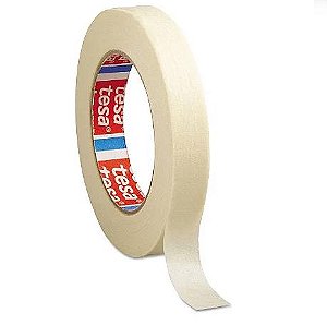 Fita Crepe Bege Profissional 18mmx50m Tesa