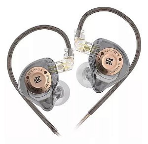 Fone de Ouvido KZ EDX Pro X Cinza