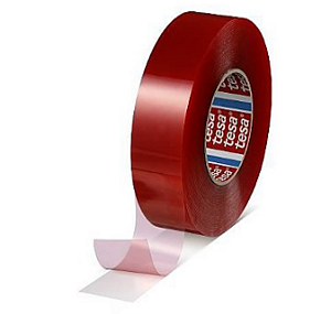 Fita Dupla Face Poliéster Vermelha Tesa 4965 1rl 50mmx50m