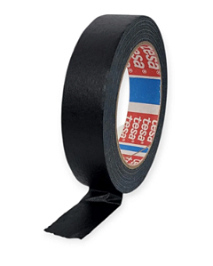 Fita Crepe Preta 4323 Profissional 25mmX50m Tesa