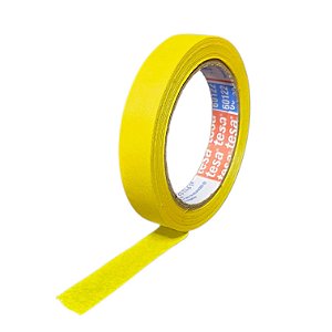 Fita Crepe Amarela Profissional 18mmX40m Tesa