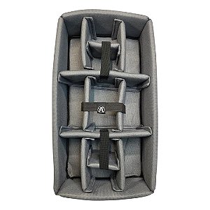 Divisória Organizadora Para Case MP0055 e MAI 545 Acolchoada ATM Pro Cinza