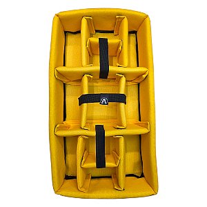 Divisória Organizadora Para Case MP0055 e MAI 545 Acolchoada ATM Pro Amarela