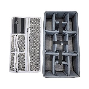 Kit Divisória e Organizador de tampa para Case Maleta MP0055 ATM Pro Cinza