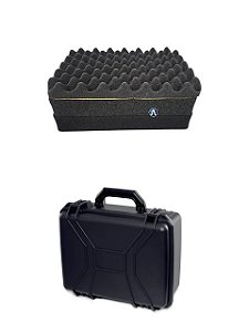 Patola MP0035 Preta Com Espuma Micro Serrilhada