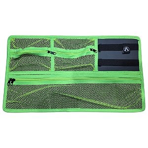 Organizador de Tampa Porta Acessórios Para Case Maleta MP0055 ATM Pro Verde Fluorescente