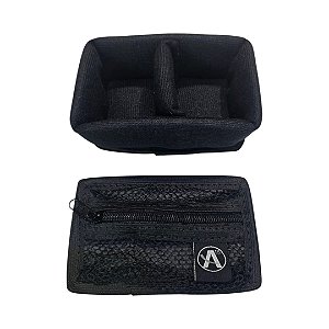 Kit Divisória e Organizador de tampa para Case MP008 ATM Pro Preto