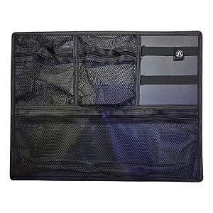 Organizador de Tampa Porta Acessórios Para Case Maleta MAI 620 ATM Pro Preto