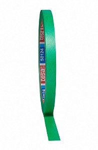 Fita Crepe Verde para Mascaramento 06mmX40m Tesa
