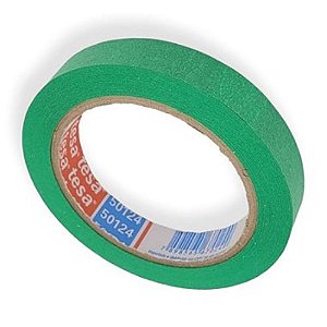 Fita Crepe Verde para Mascaramento 12mmX40m Tesa