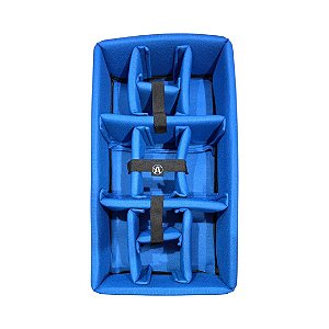 Divisória Organizadora Para Case MP0055 e MAI 545 Acolchoada ATM Pro Azul Claro