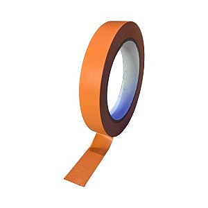 Fita Adesiva de Demarcação PVC Laranja 19mmx30m Nastro