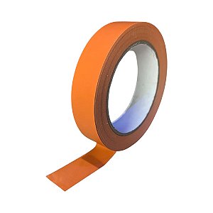 Fita Adesiva de Demarcação PVC Laranja 25mmx30m Nastro