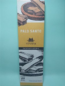Incenso Natural Palo Santo - 9 varetas