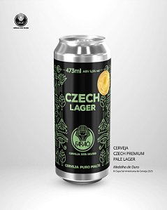 Cerveja Czech Lager Lata 473ml